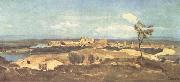 Jean Baptiste Camille  Corot Avignon (mk11) Spain oil painting artist